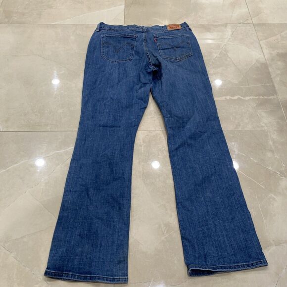 Levis San Francisco Demi Curve Classic Bootcut Jeans Womens Size 14 32x32 - Picture 3 of 4